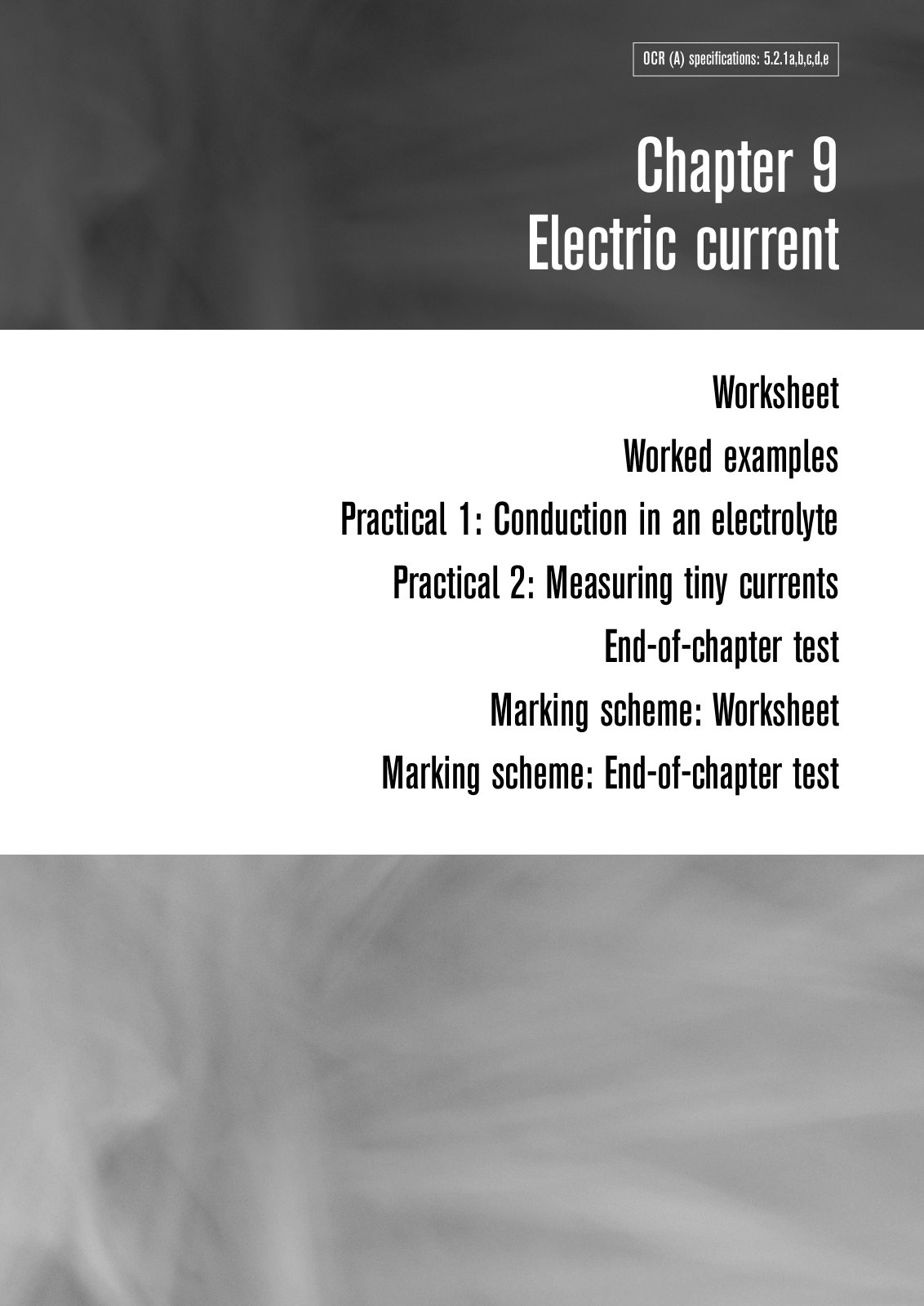 First page of Electric current
