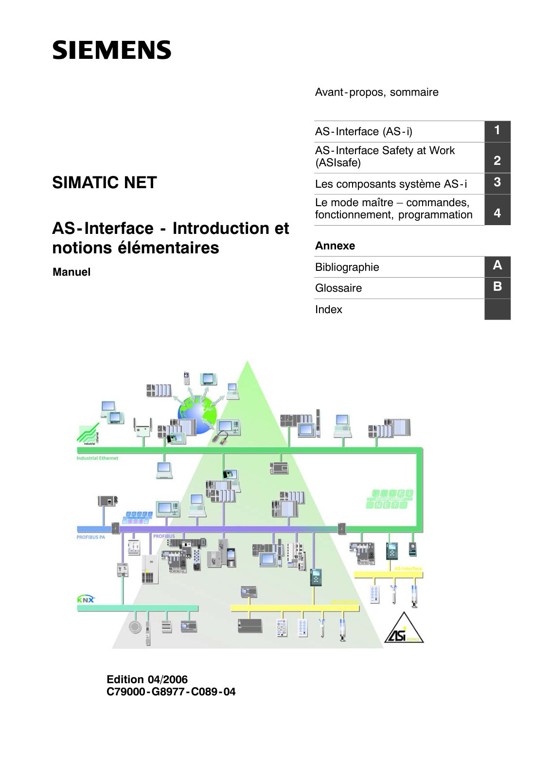 First page of siemens asi