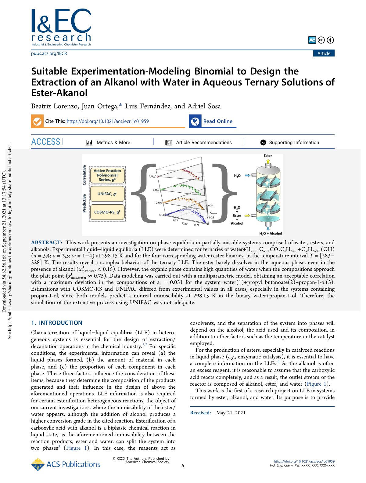 First page of Suitable Experimentation Modeling Binomi