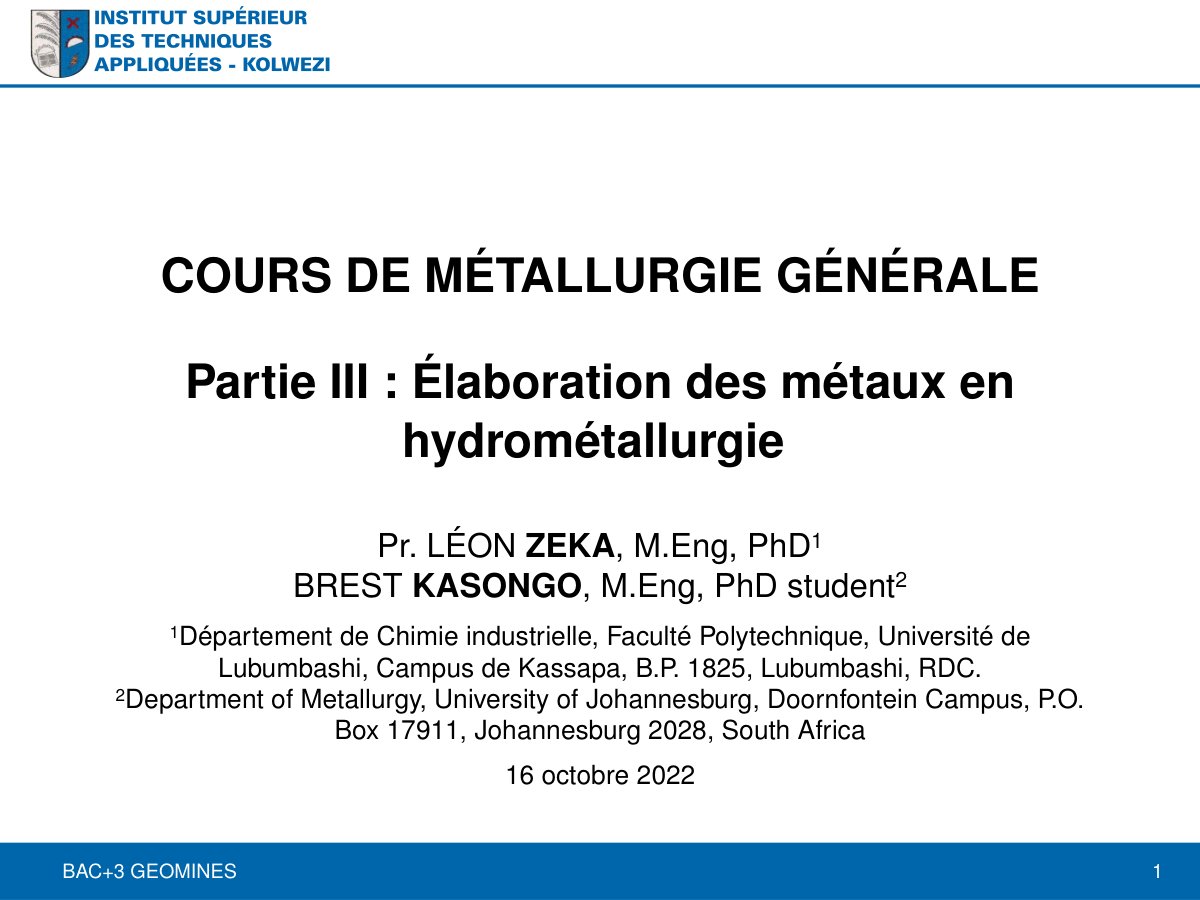 First page of 843614520 Cours de M tallurgie g nerale ISTA 2 250221 122043