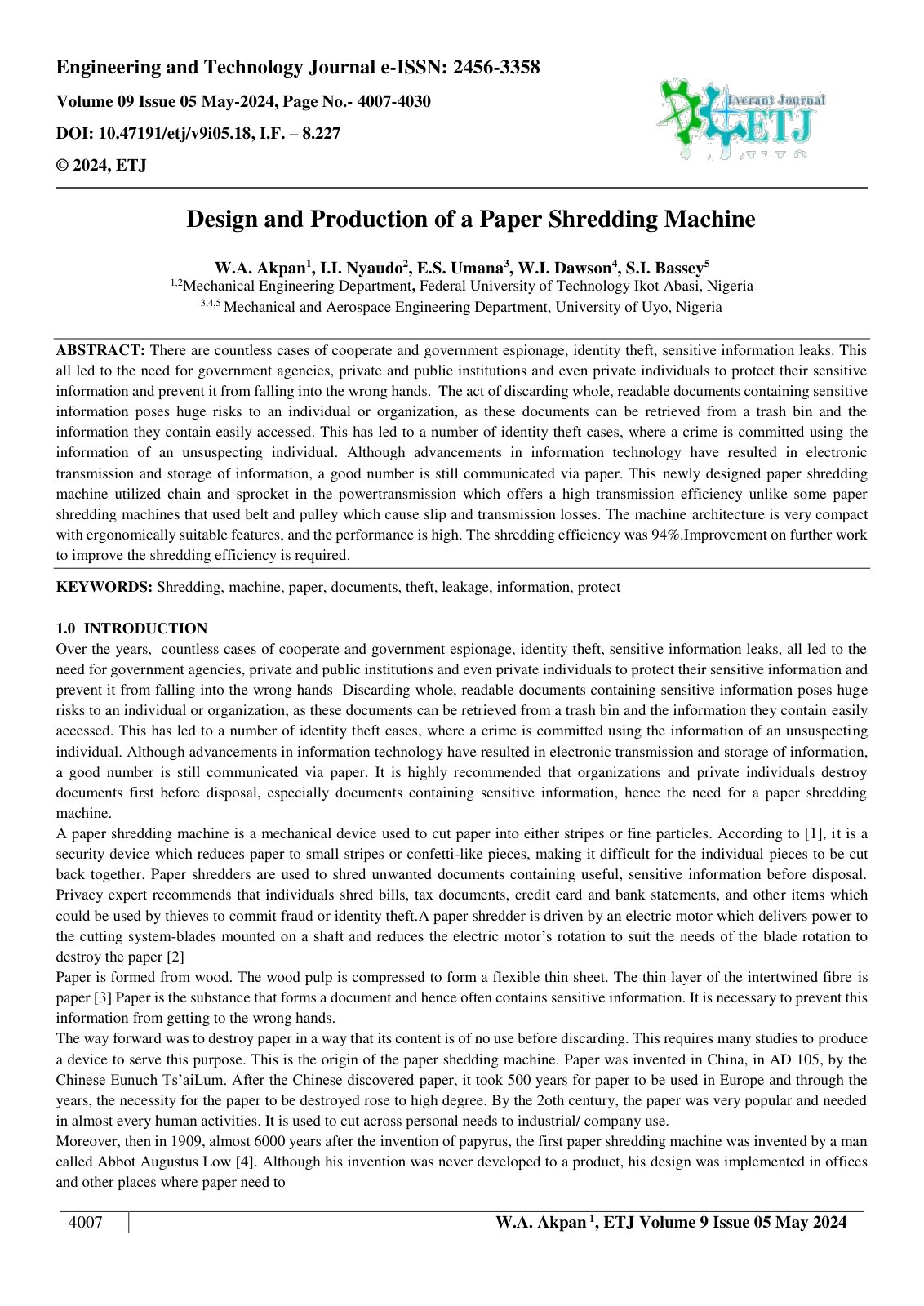 First page of 18 (9)