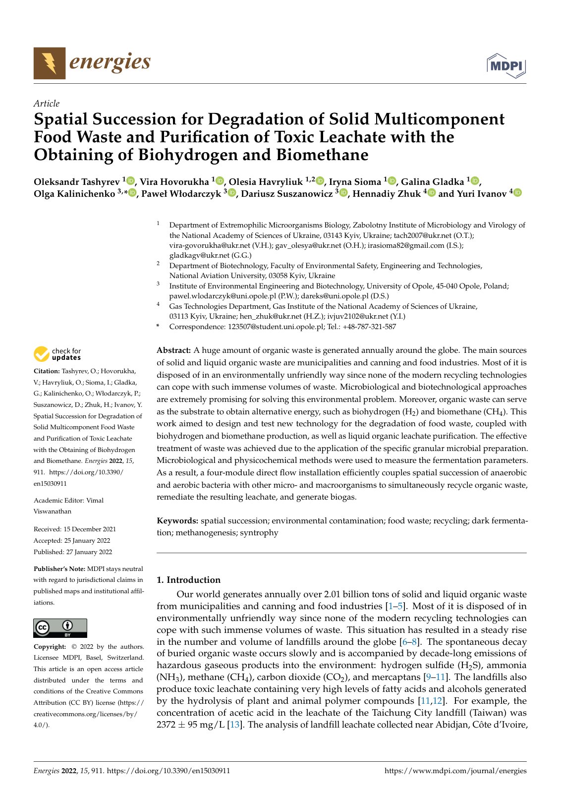 First page of Spatial Succession for Degradation of So