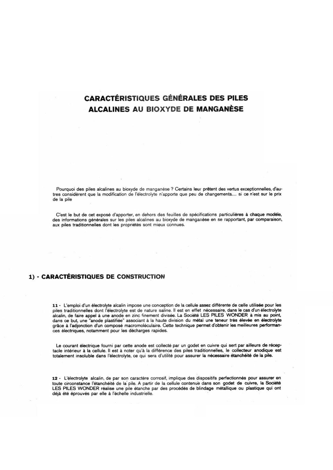 First page of recharger piles