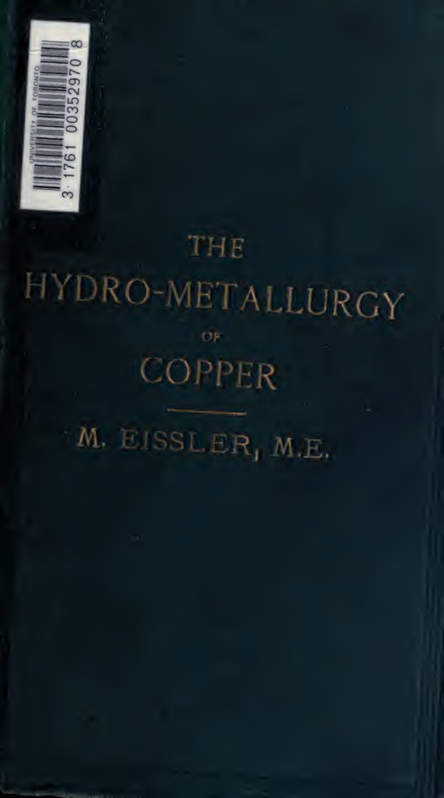First page of 208464337 Hydro Metallurgy of Copper