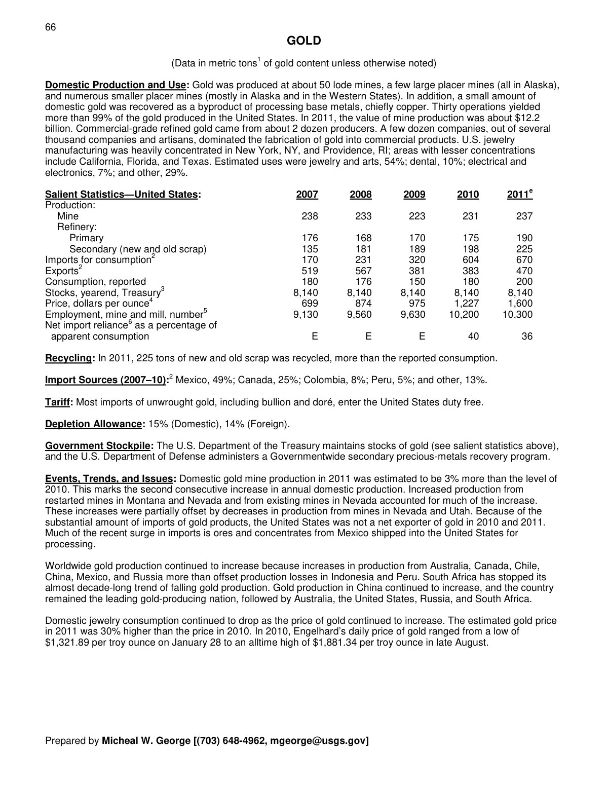 First page of mcs 2012 gold