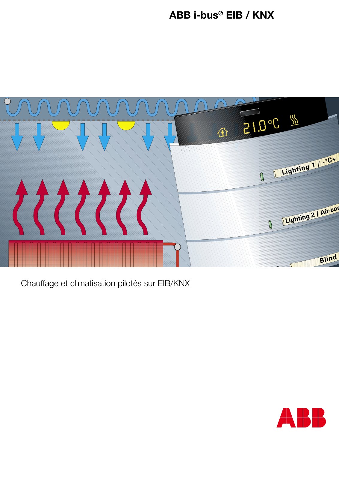 First page of Chauffage et climatisation pilotés sur EIB/KNX