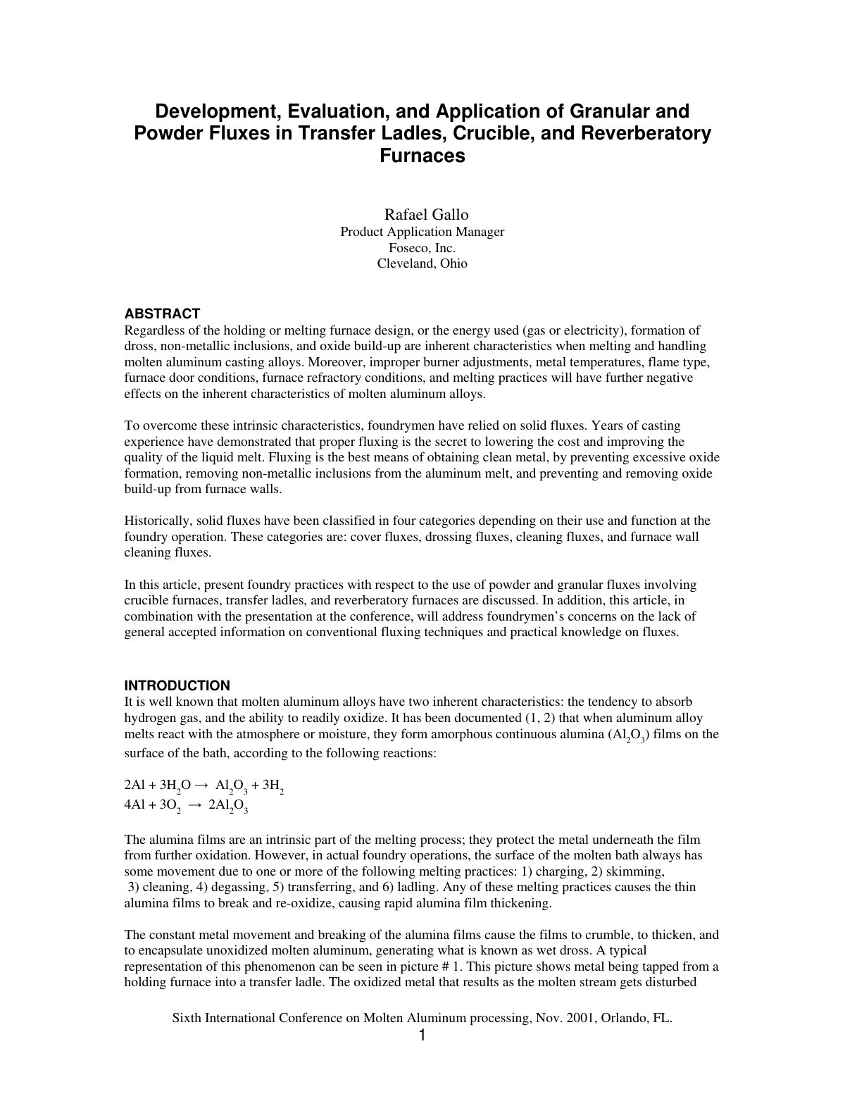 First page of Development Evaluation and Application o
