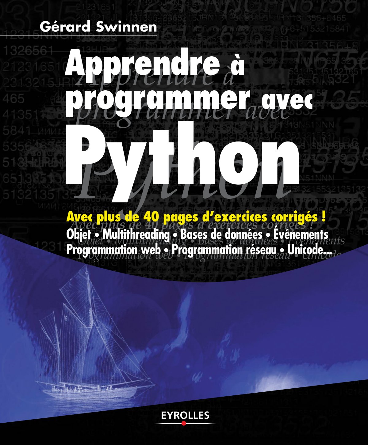First page of Apprendre à programmer avec python