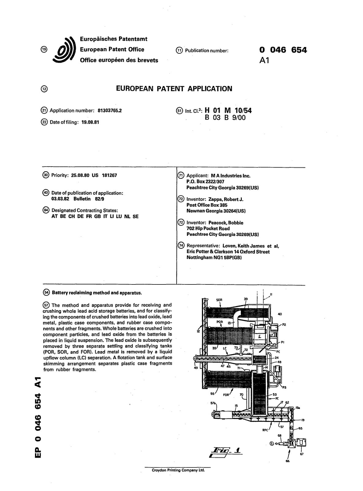 First page of EP81303765NWA1