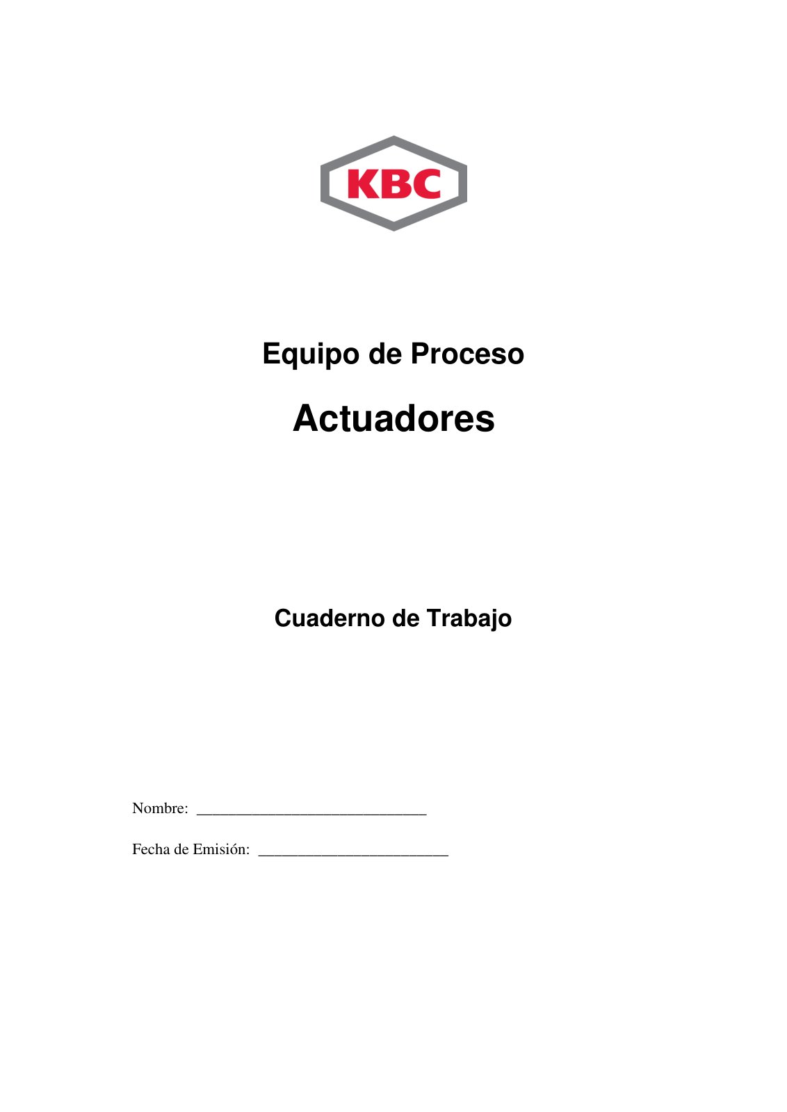 First page of Equipo de Proceso