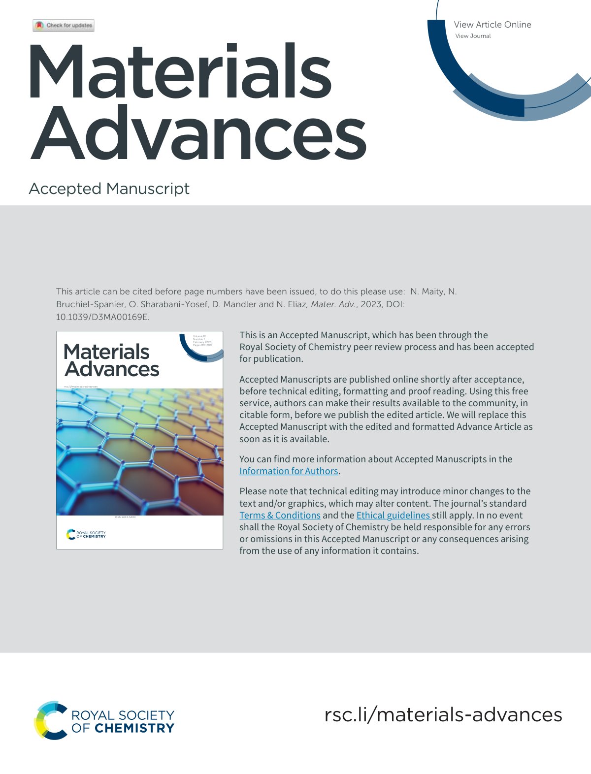 First page of Zinc oxide nanoparticles embedded photo