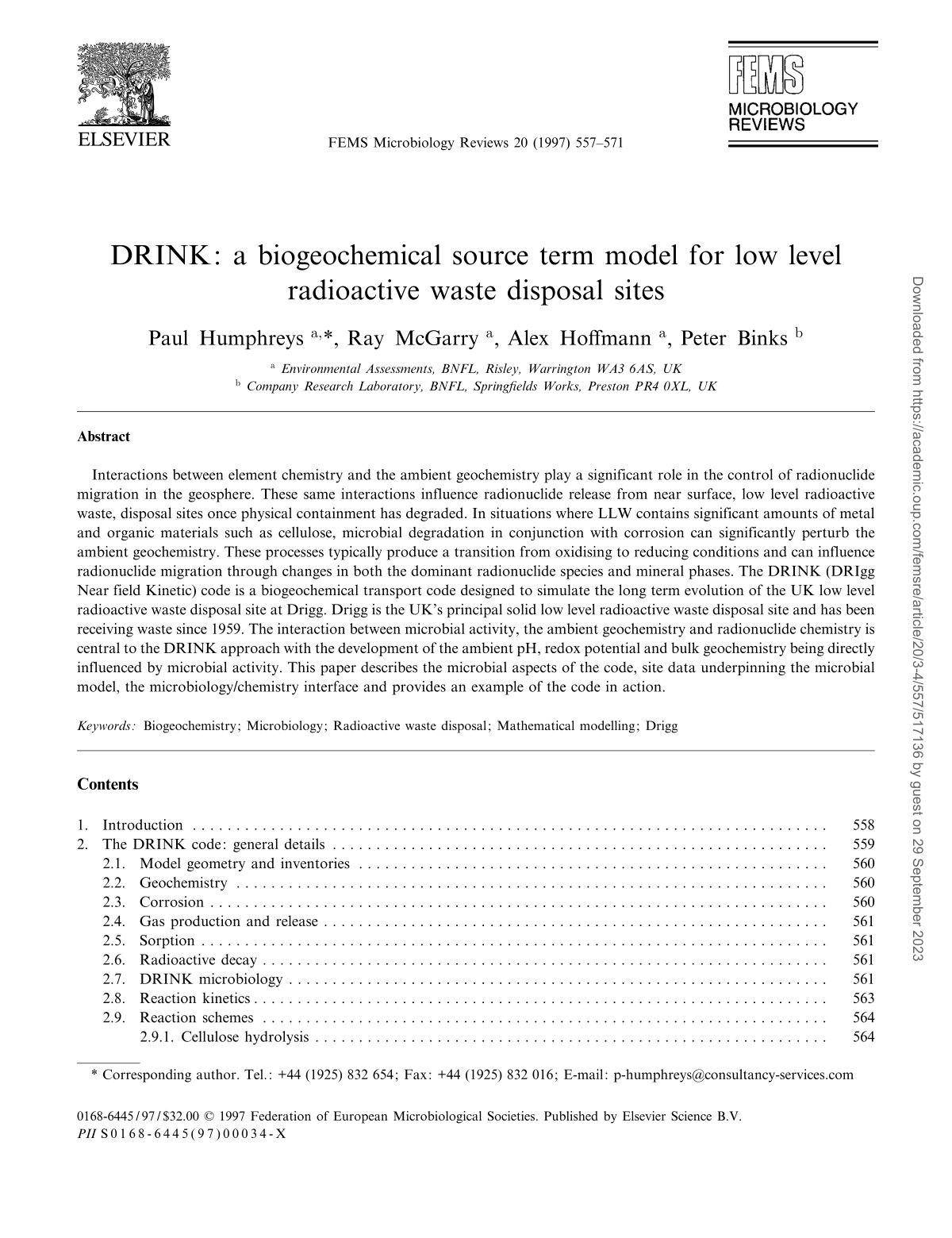 First page of importance of microbial interactions in soil ecology