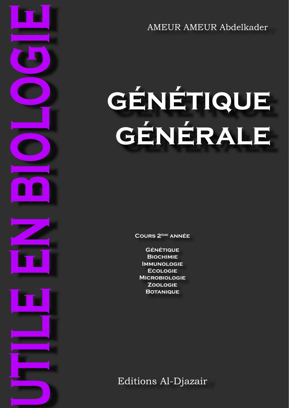 First page of Genetique generale