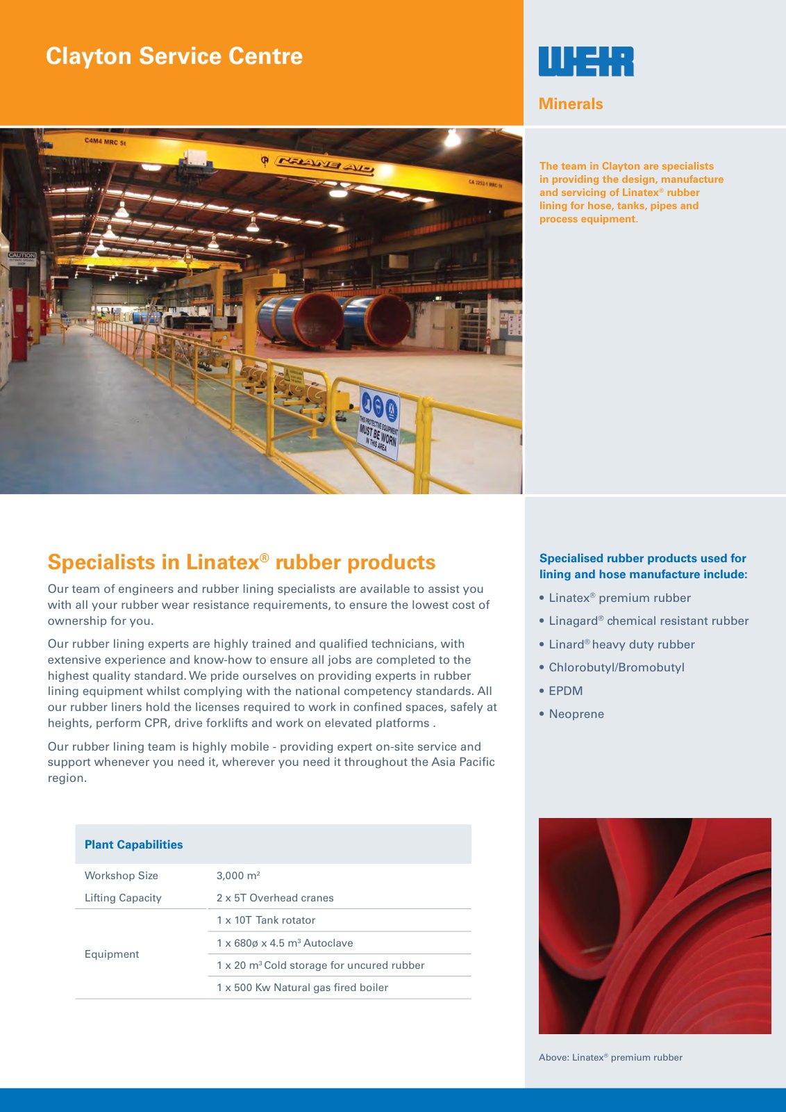 First page of AU0646 Service Centre Capability Clayton PREVIEW