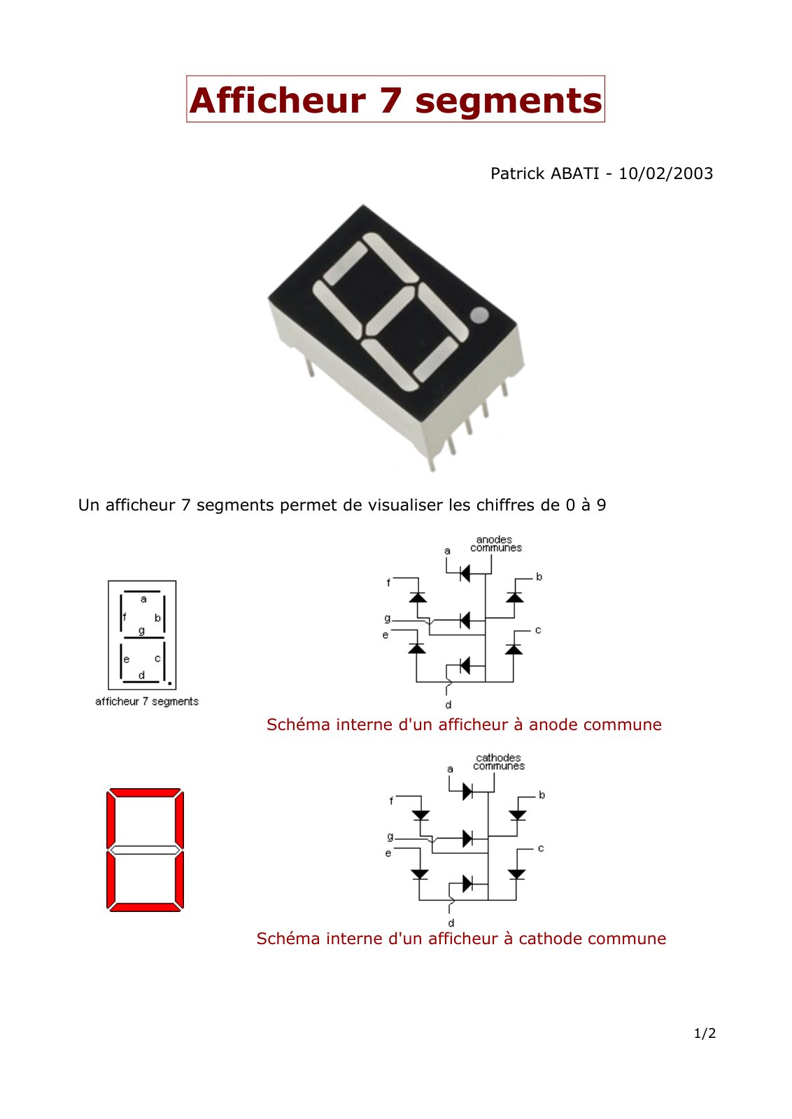 First page of 7 segments (1)