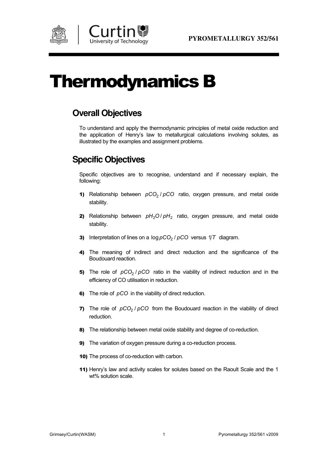 First page of ThermoB2009