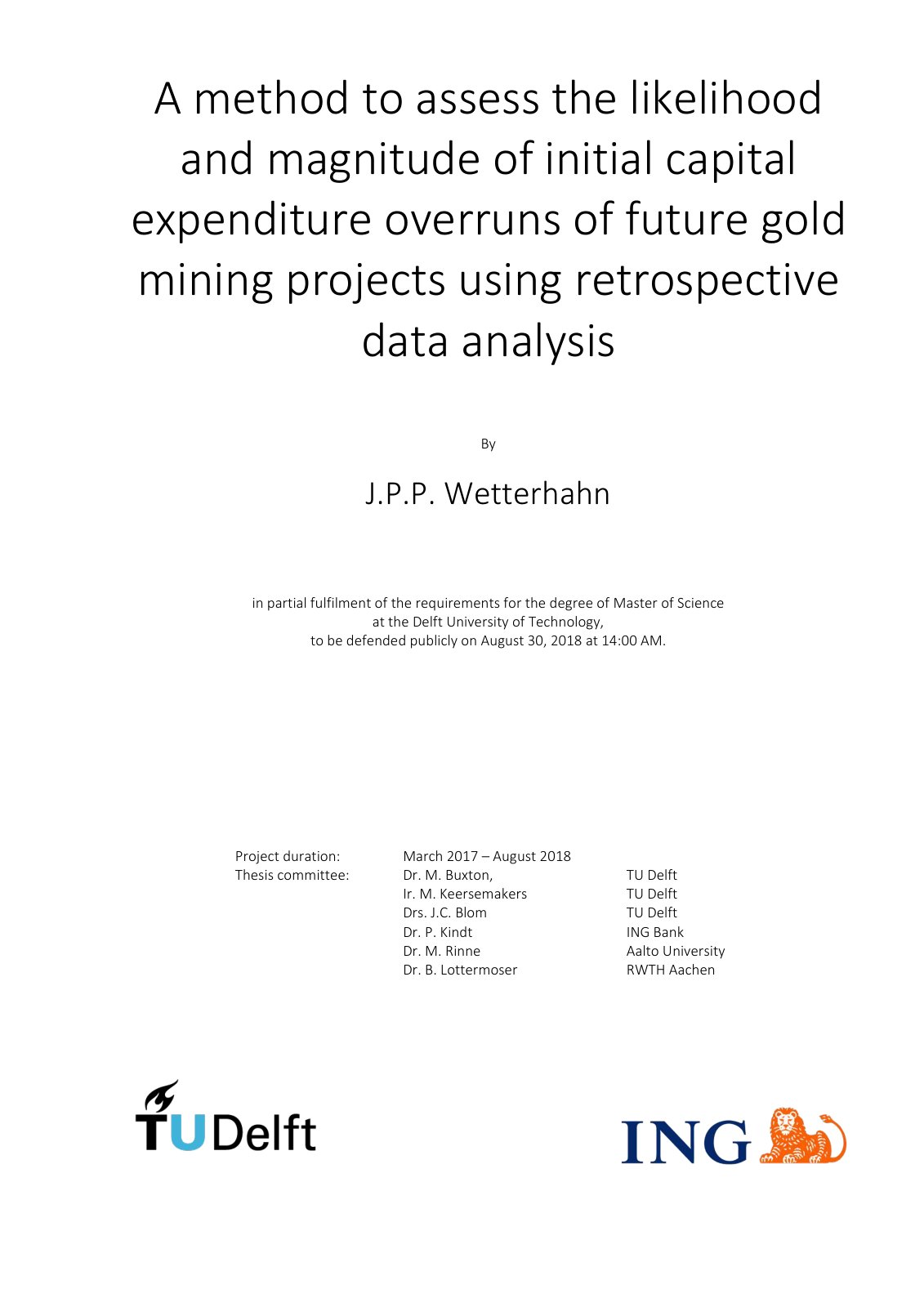First page of A method to assess the likelihood and ma
