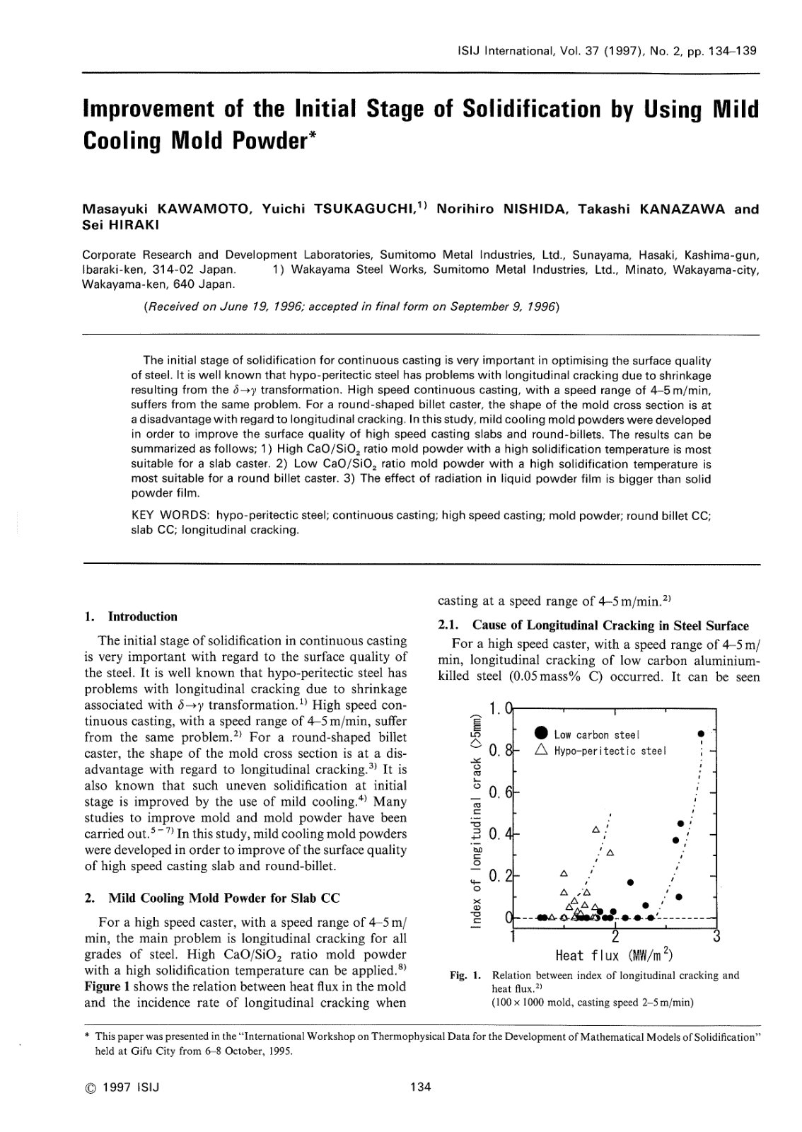 First page of Improvement of the Initial Stage of Soli