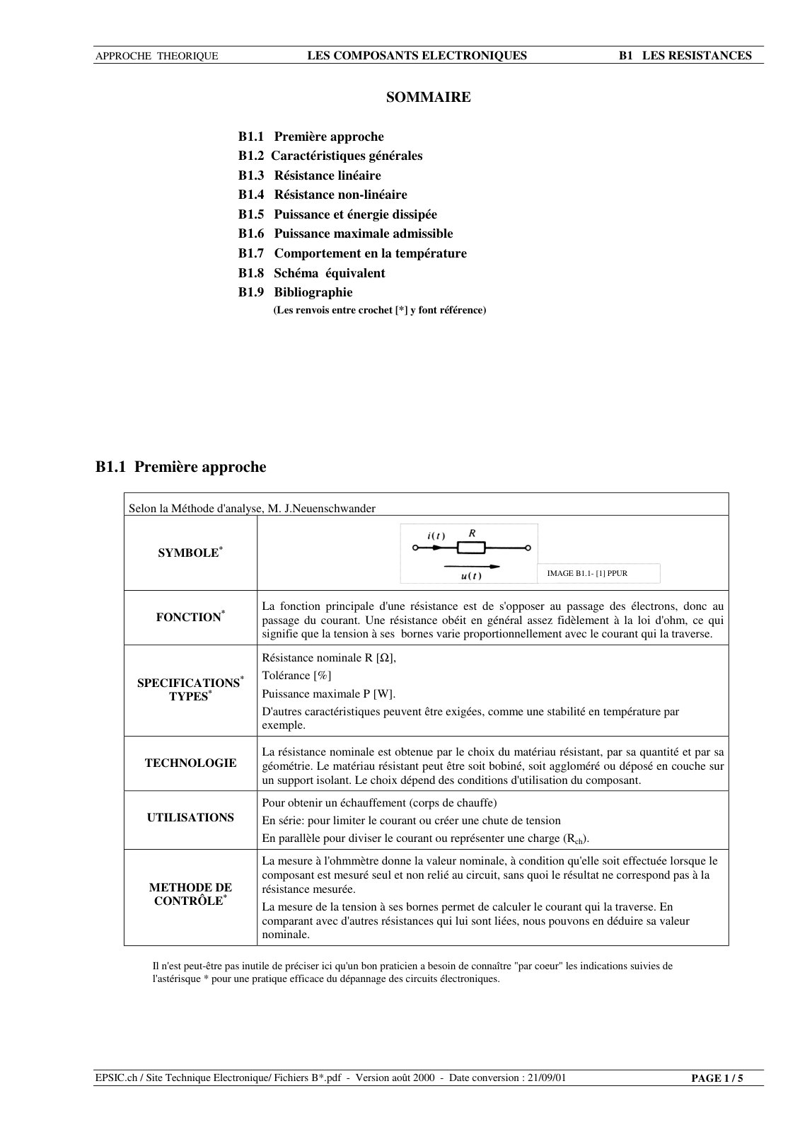 First page of resistances2