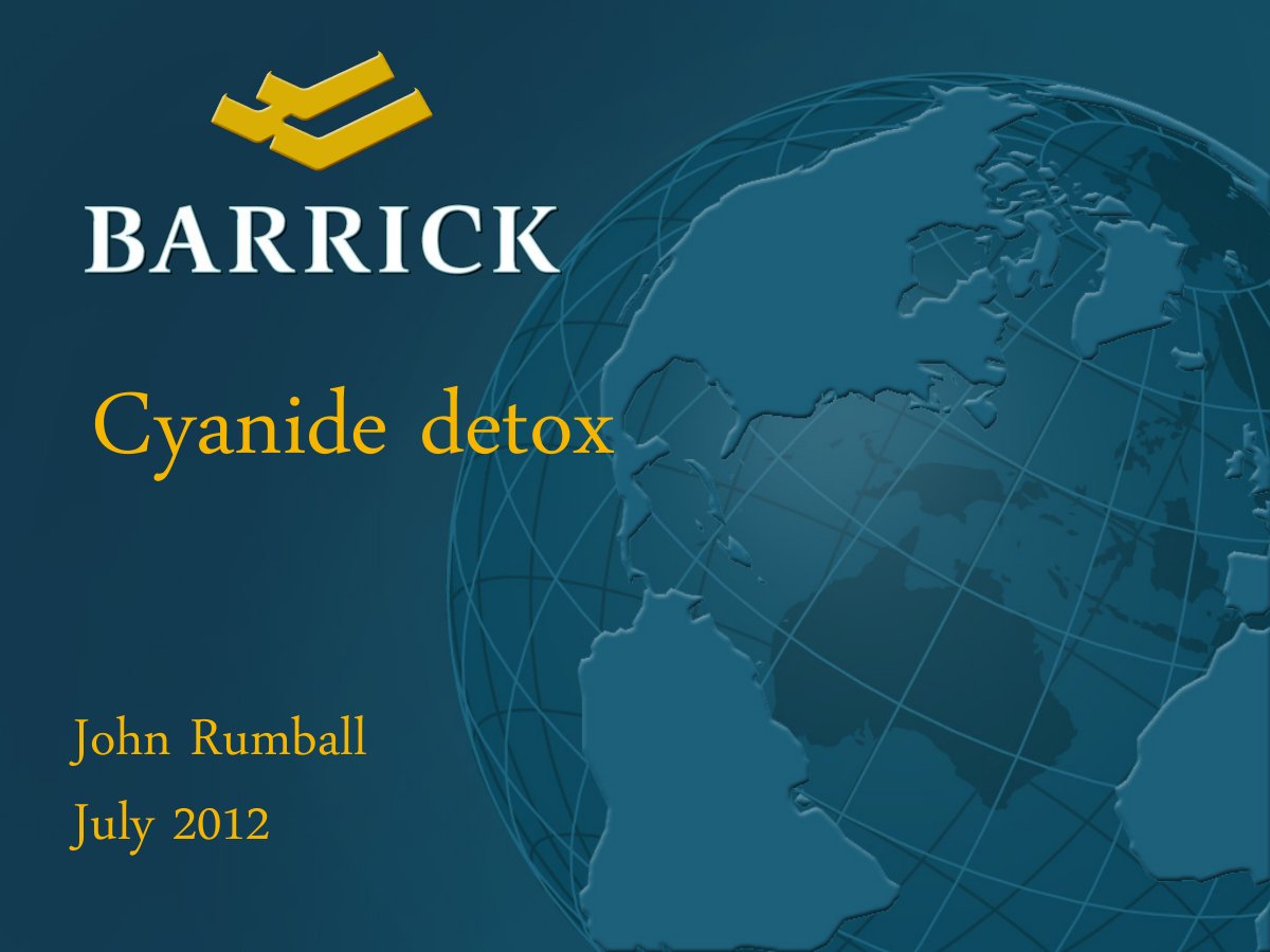 First page of Detox   Rumball