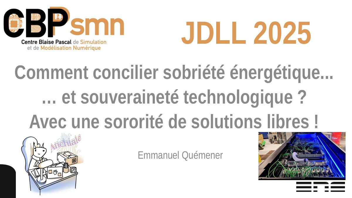 First page of Comment concilier sobriété énergétique... et souveraineté technologique ? Avec une sororité de solutions libres !
