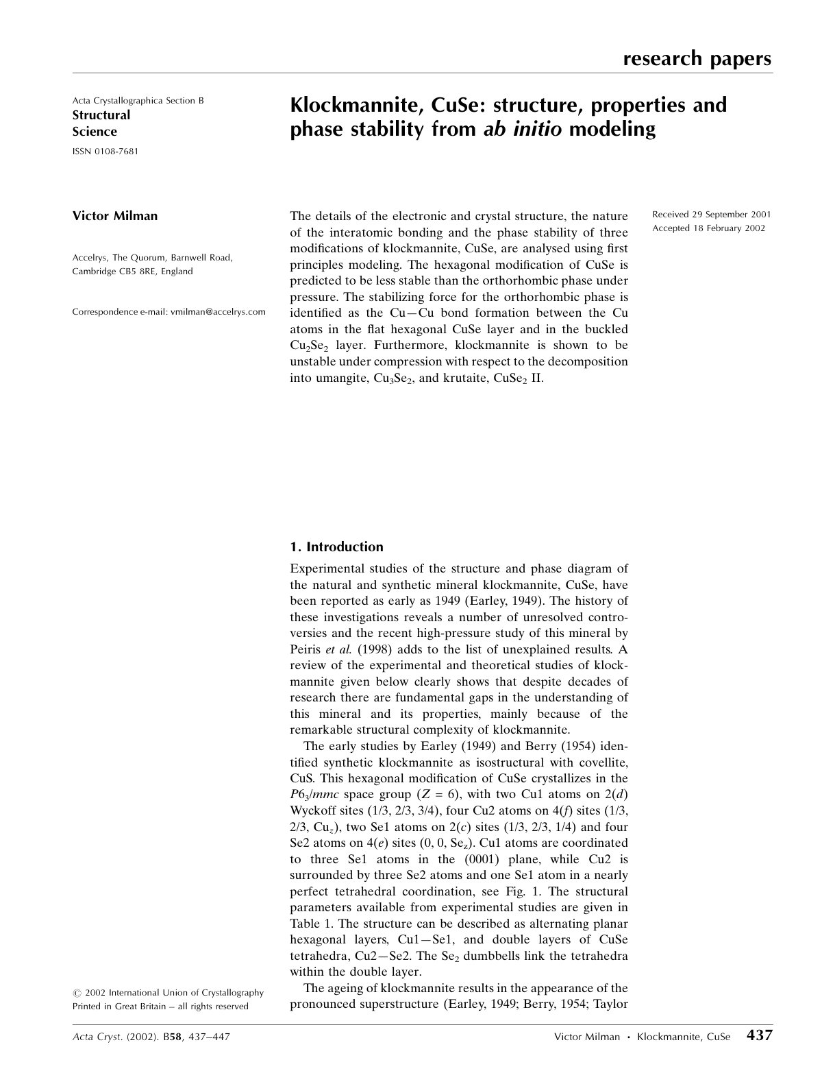 First page of ...