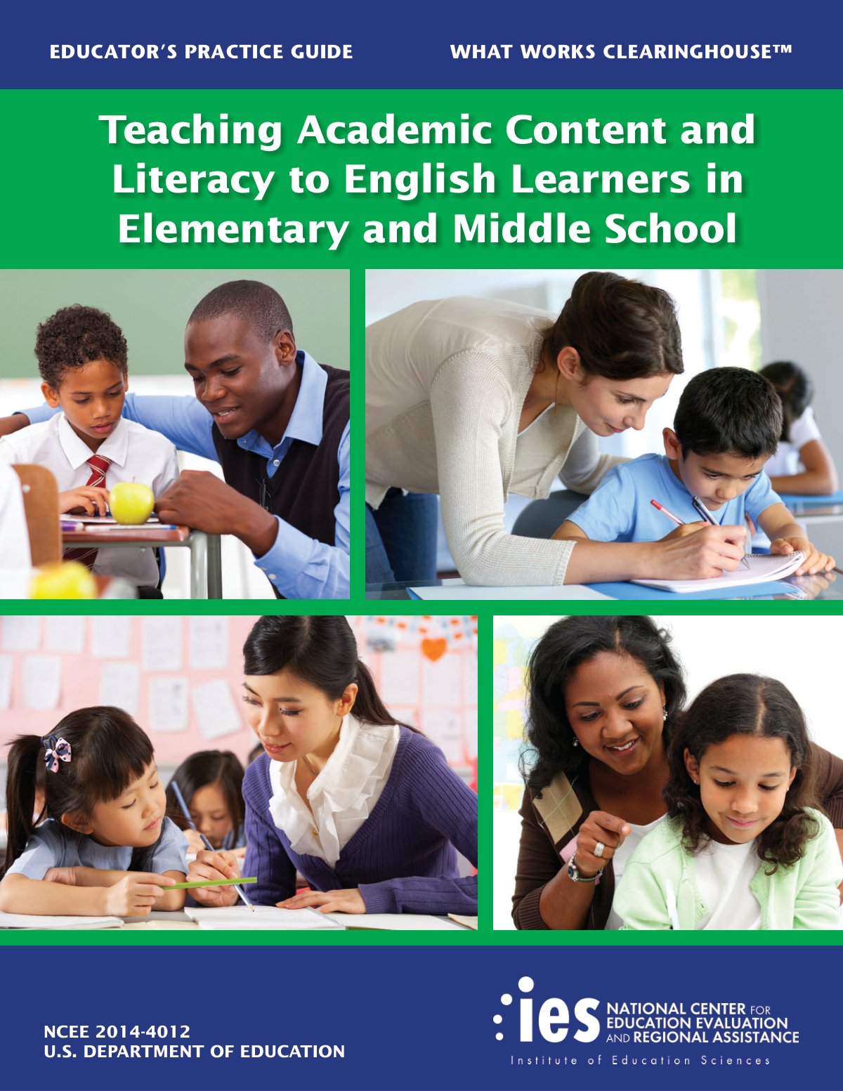 First page of EDUCATORS PRACTICE GUIDE Teaching Academ