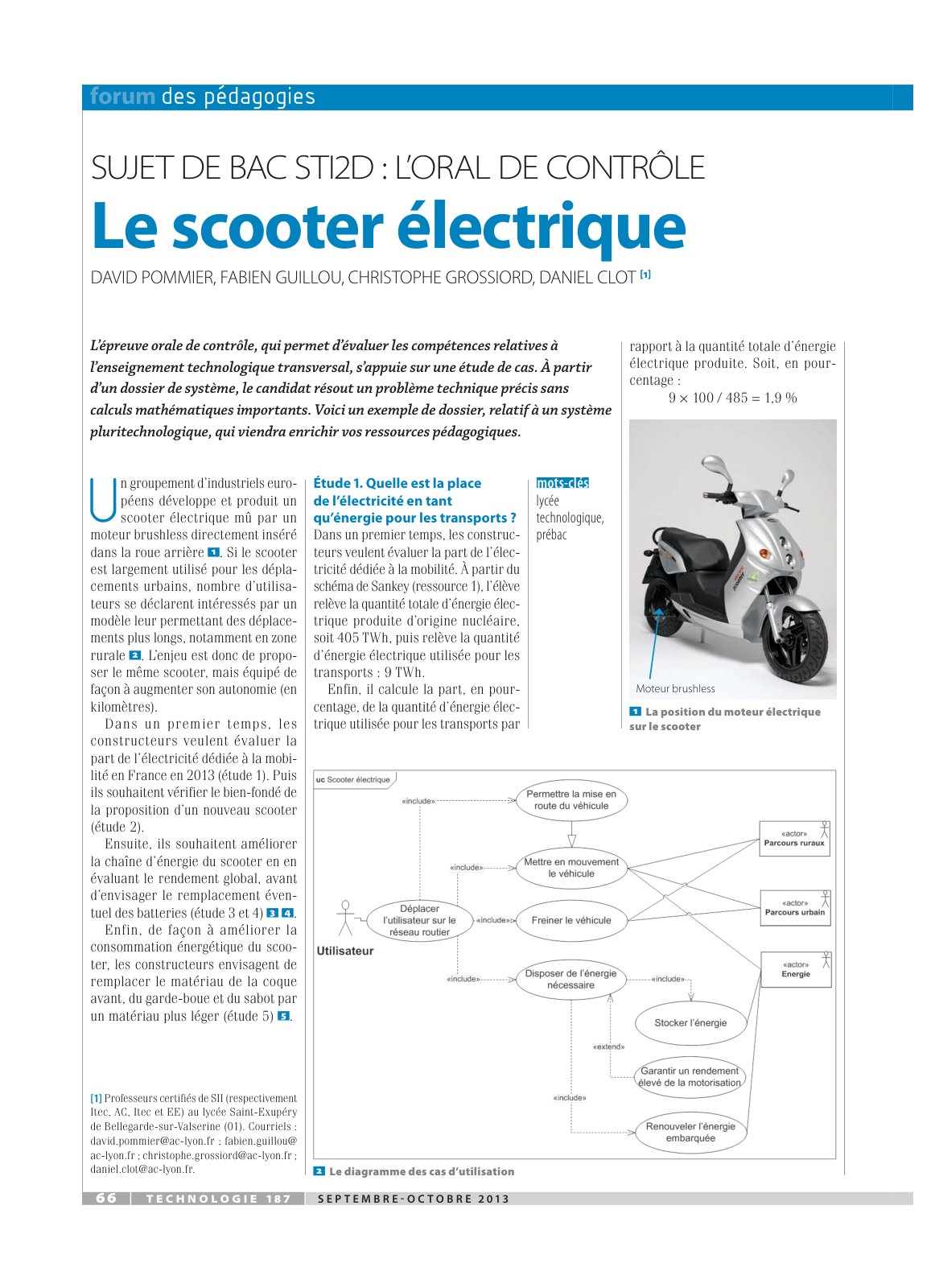 First page of scooter