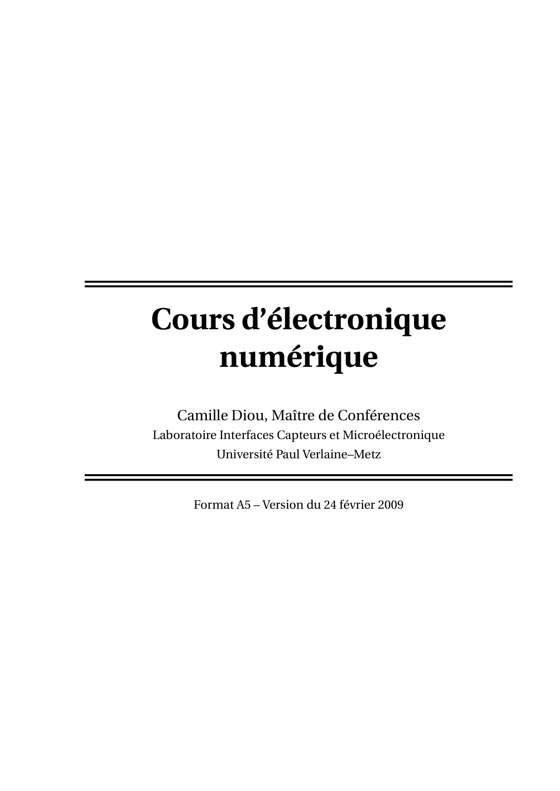 First page of CIRCUIT LOG 3 ( 2023 )  1
