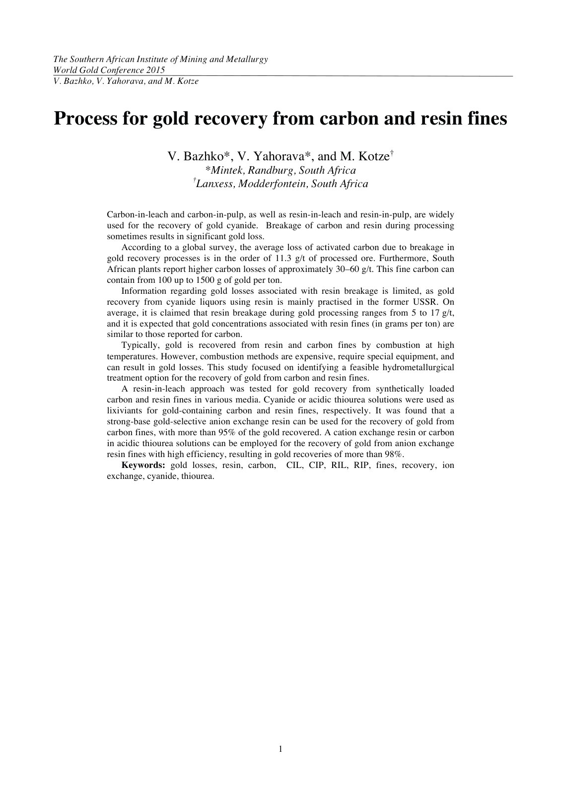 First page of 35 WG06 Bazhko abstr