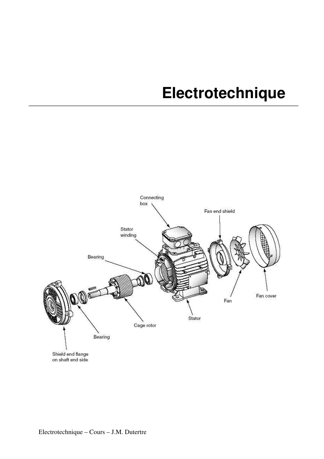 First page of electrotechnique2