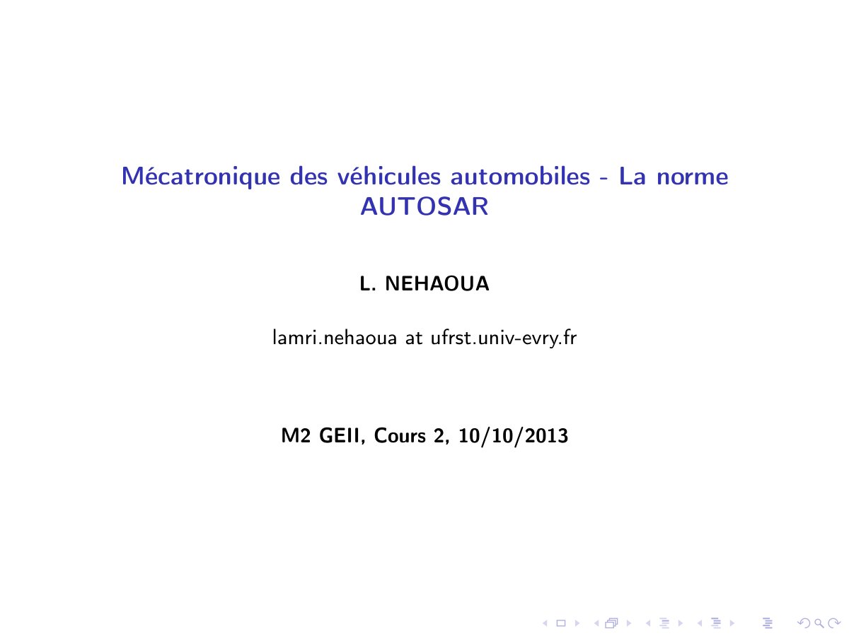 First page of Cours2