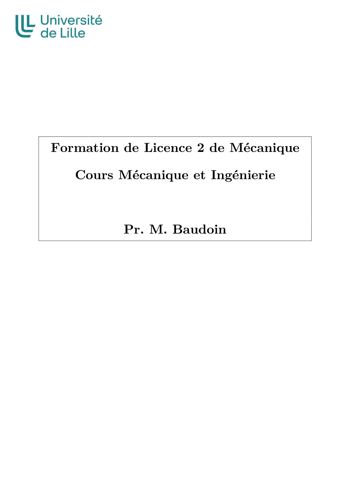 First page of Cours compressed