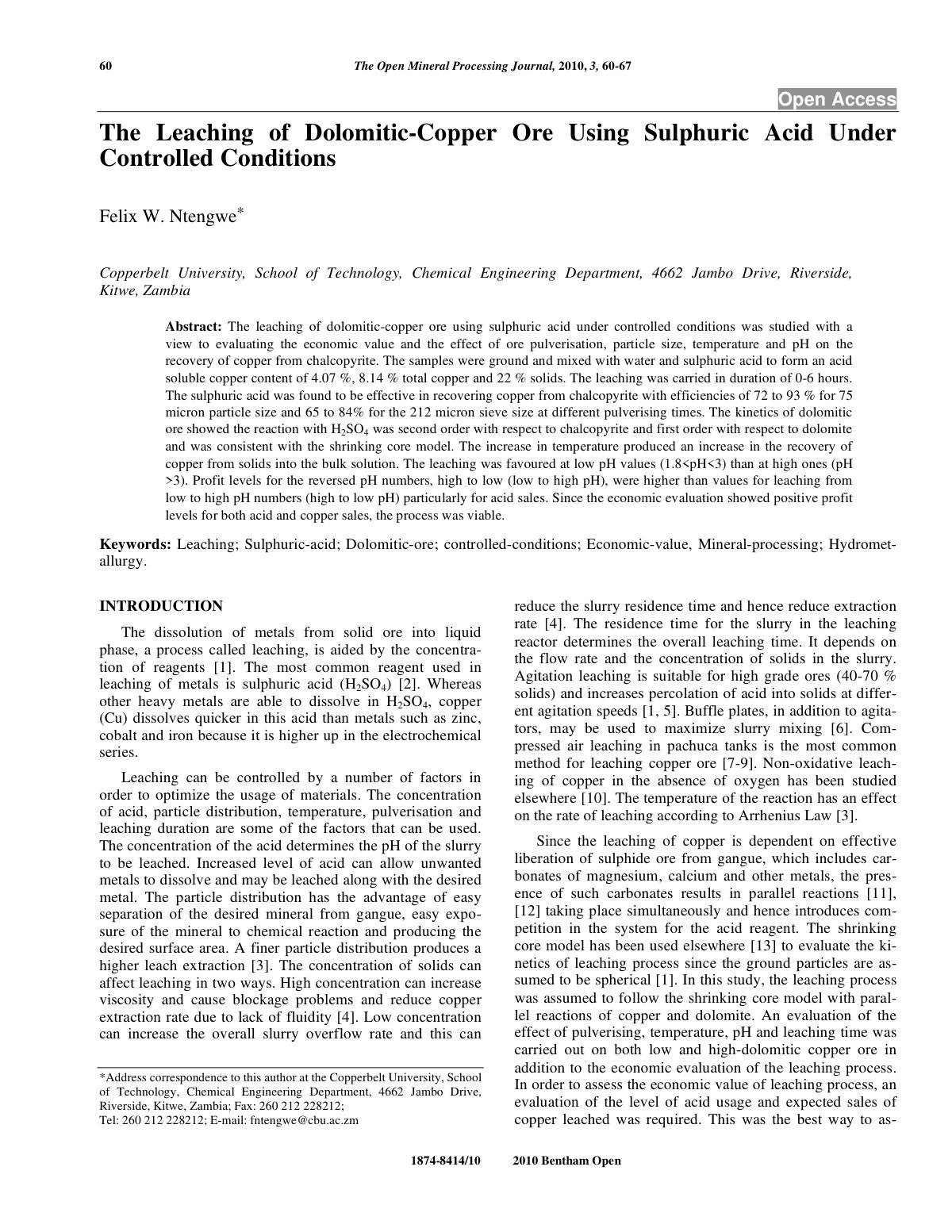 First page of TOMPJ 3 60