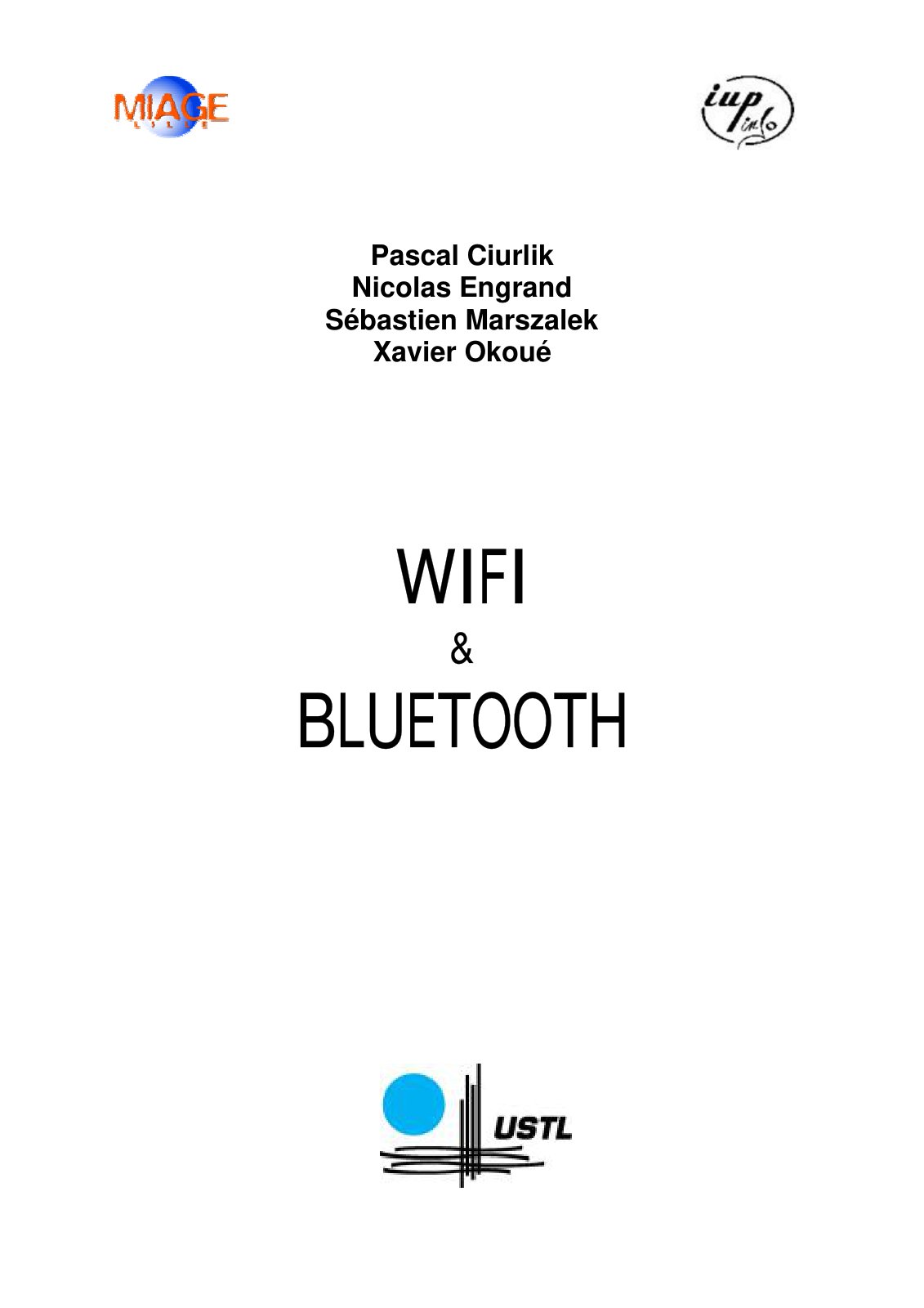 First page of WIFI & BLUETOOTH