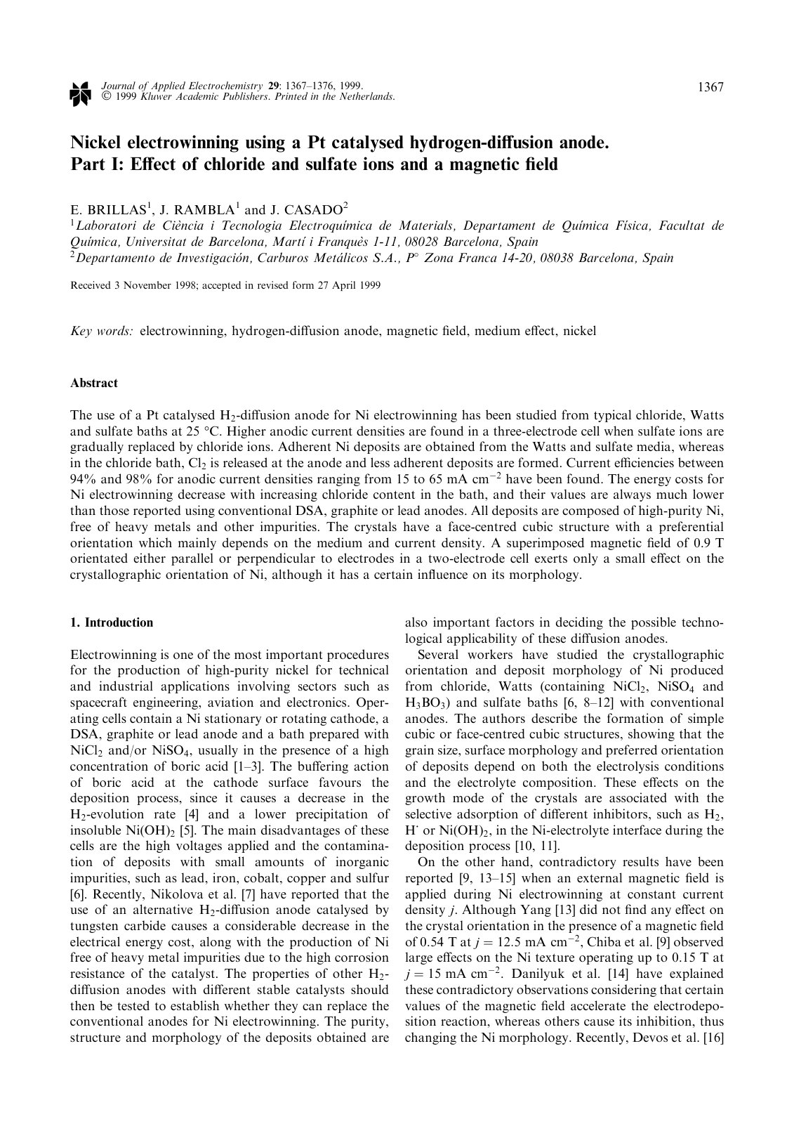 First page of ...