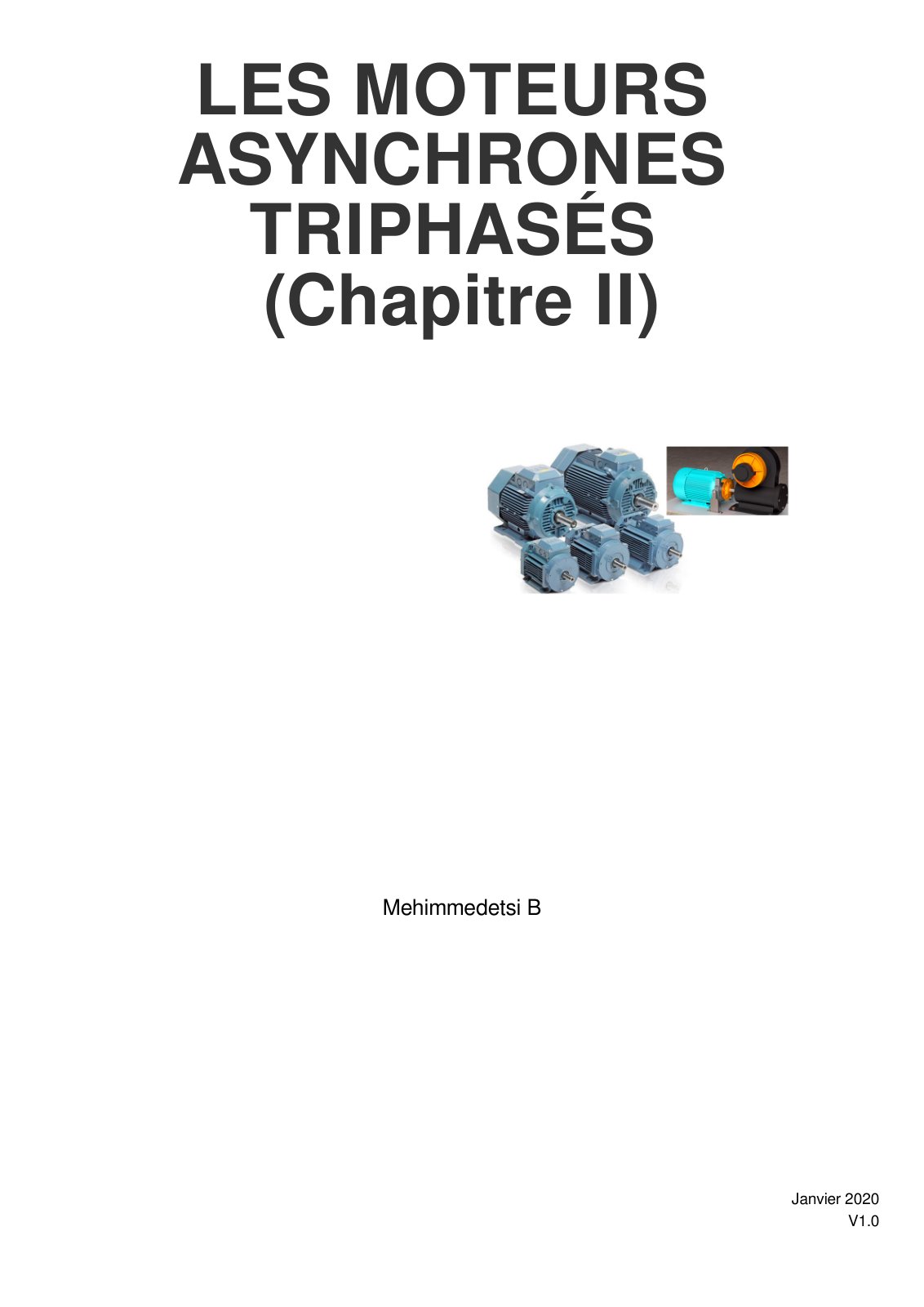 First page of CHAPITREII mas