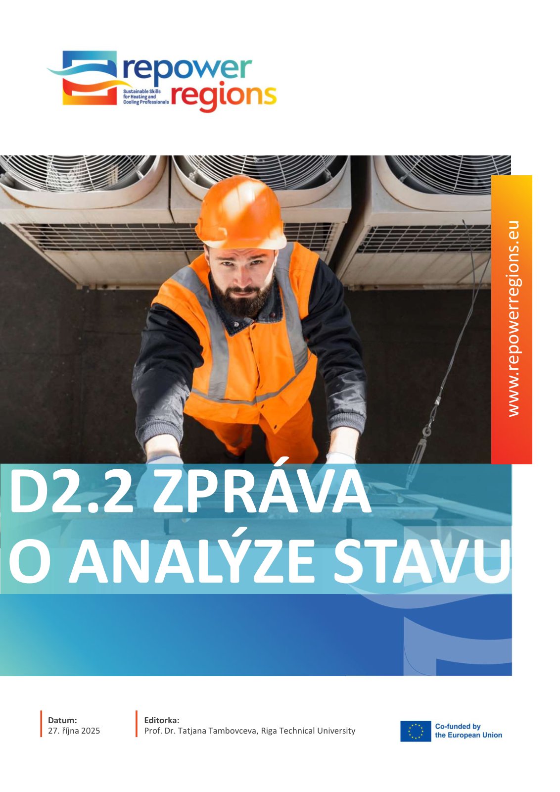 First page of RepowerRegions LandscapeAnalysisReport Final shortversioncz