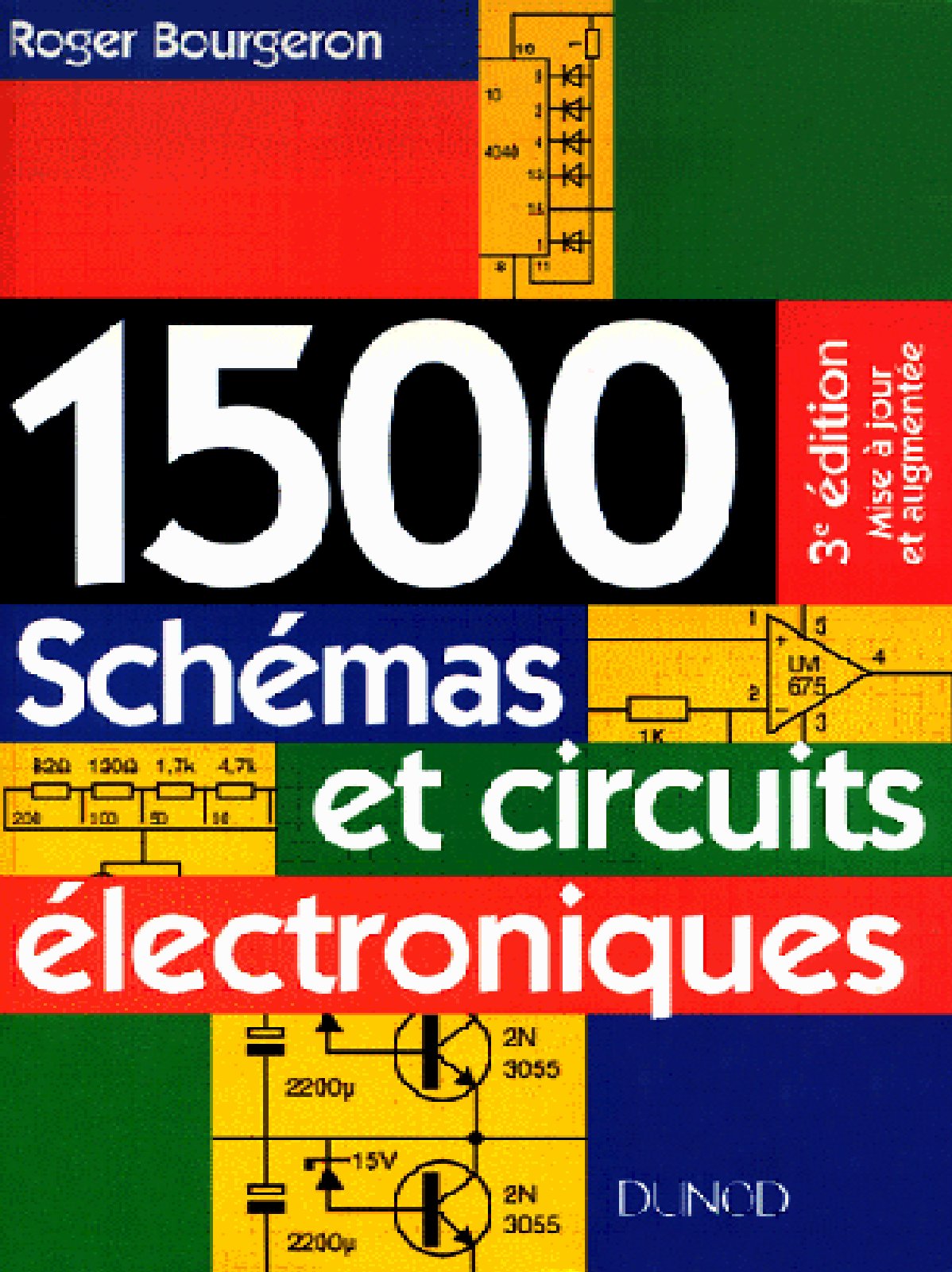 First page of Livre 1500 schémas et circuits électroniques