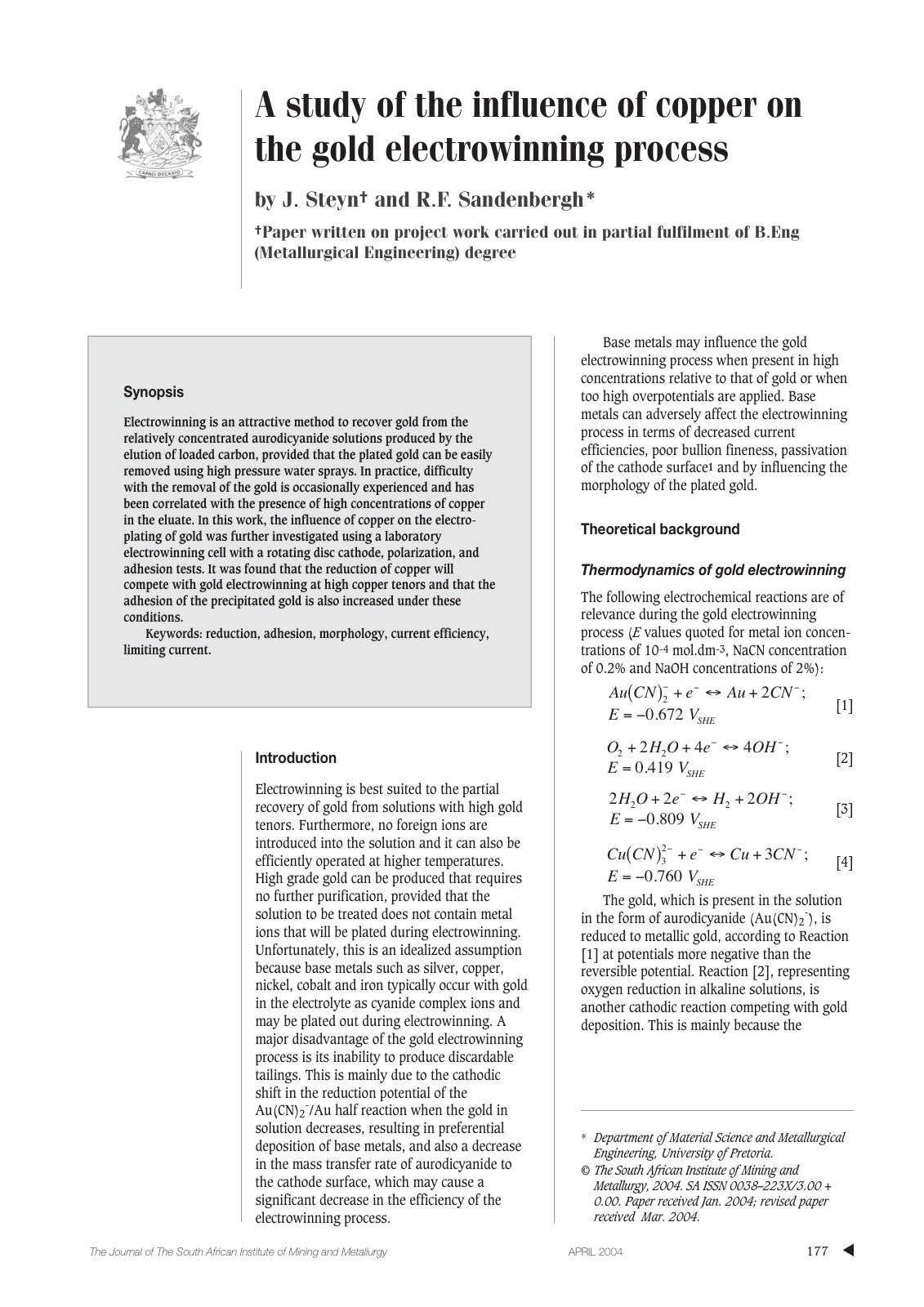 First page of v104n03p177