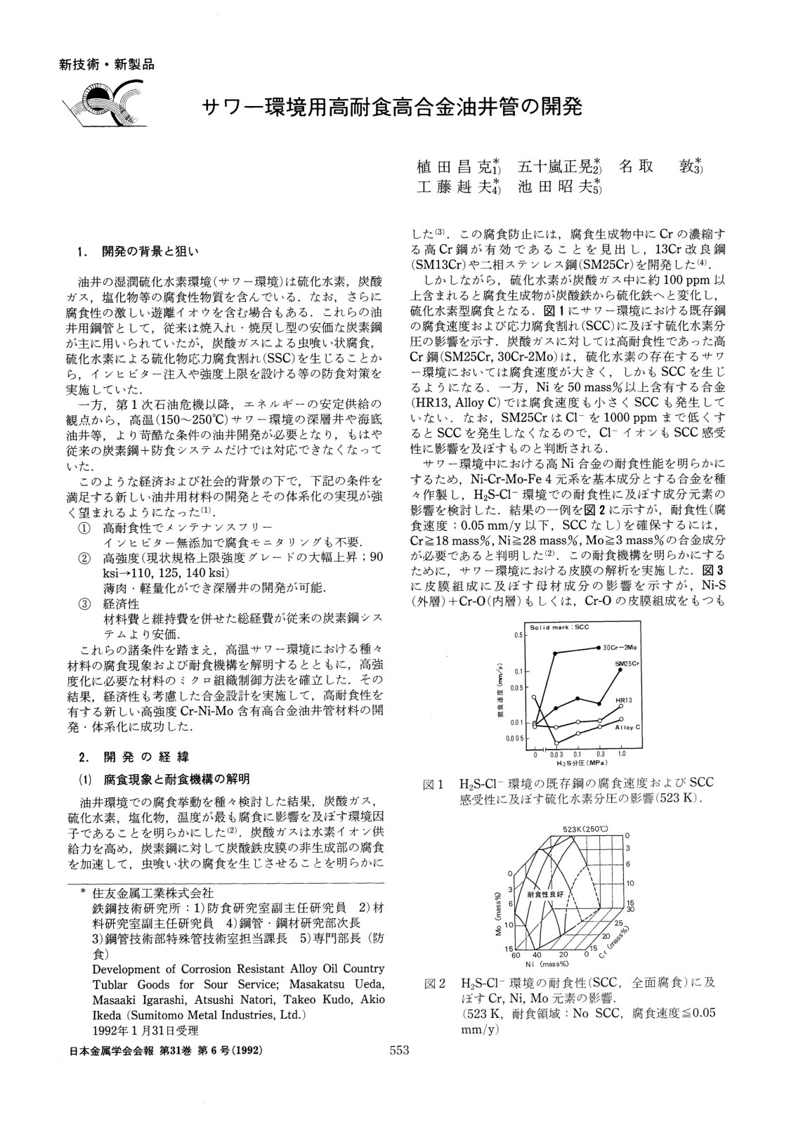 First page of Corrosion Investigation of Superalloys in High-Temperature Environments