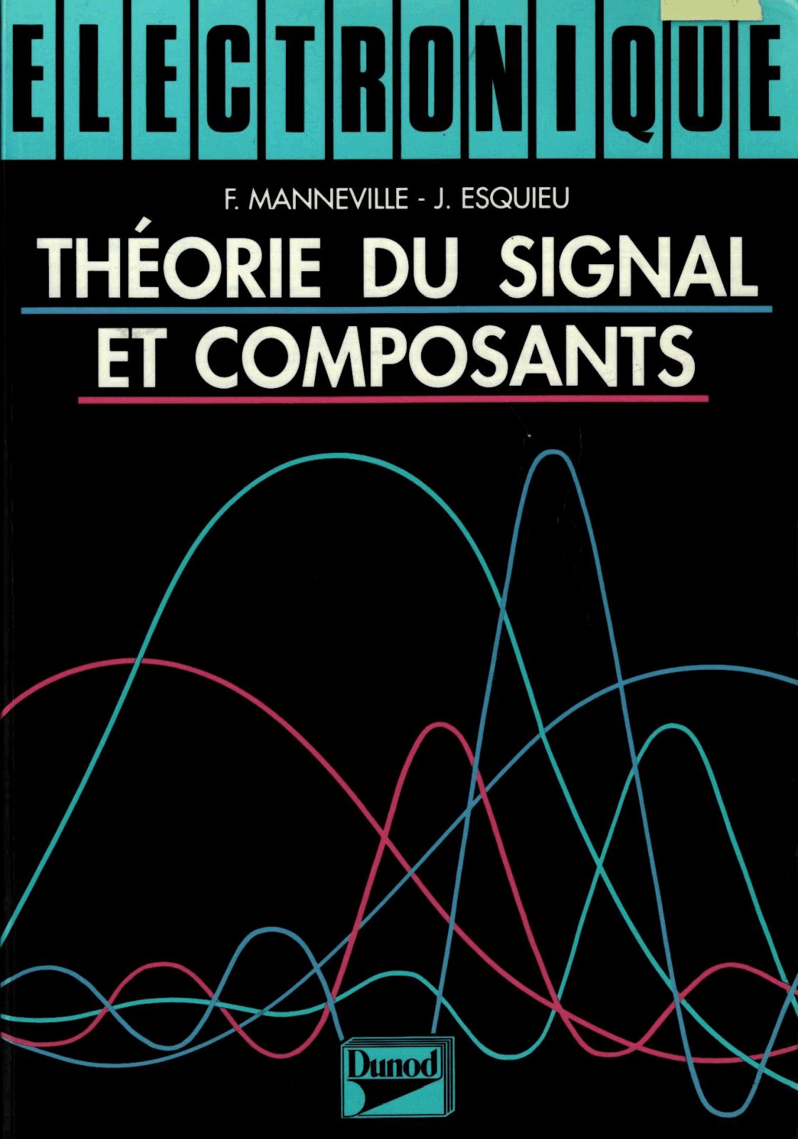 First page of Electronique  Théorie du signal (1)