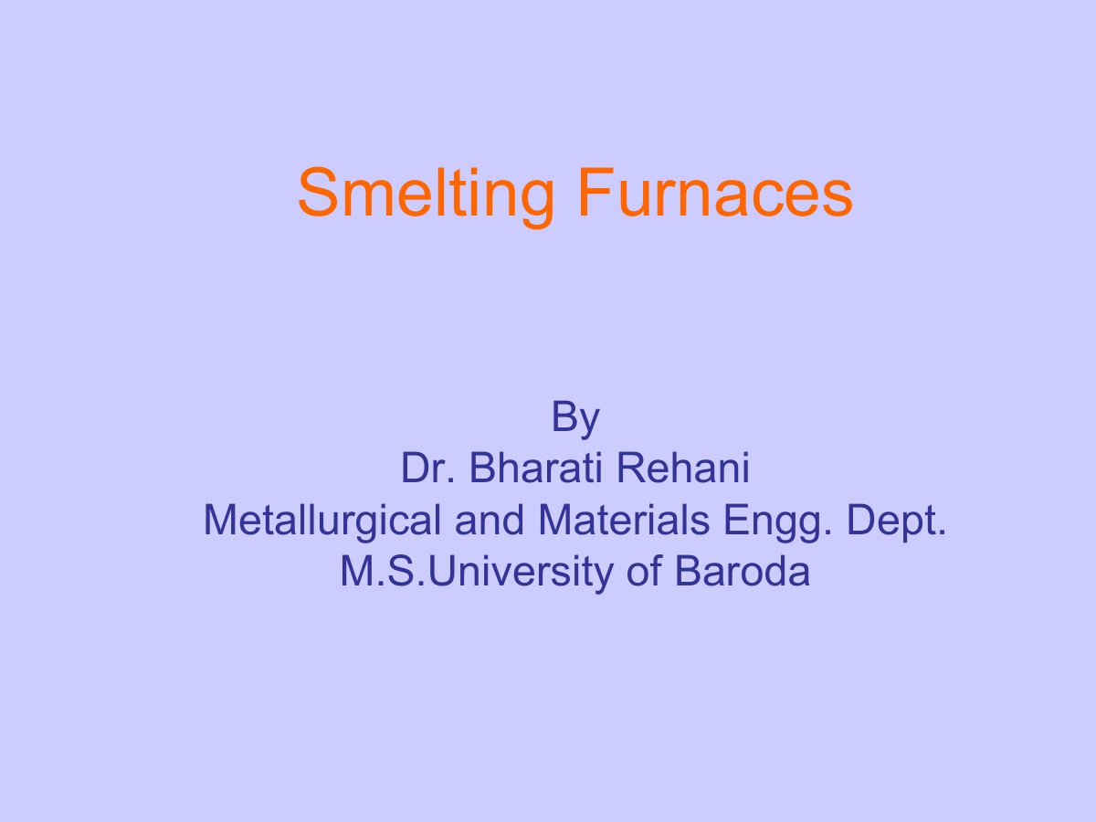 First page of smeltingfurnaces 110829083344 phpapp01