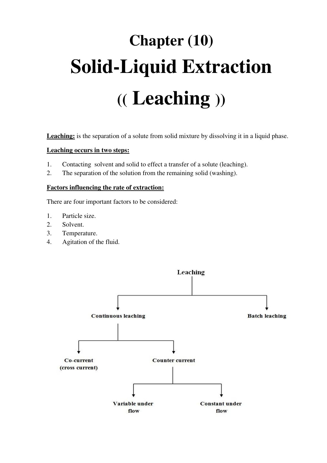 First page of Lectures Mass Transfer 2