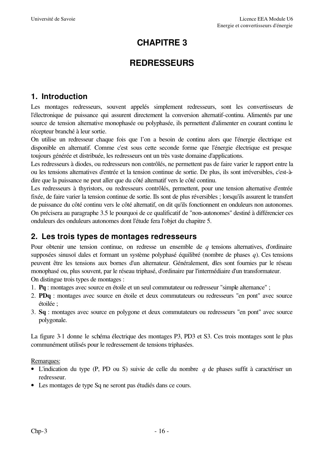 First page of Energie et convertisseurs d'énergie