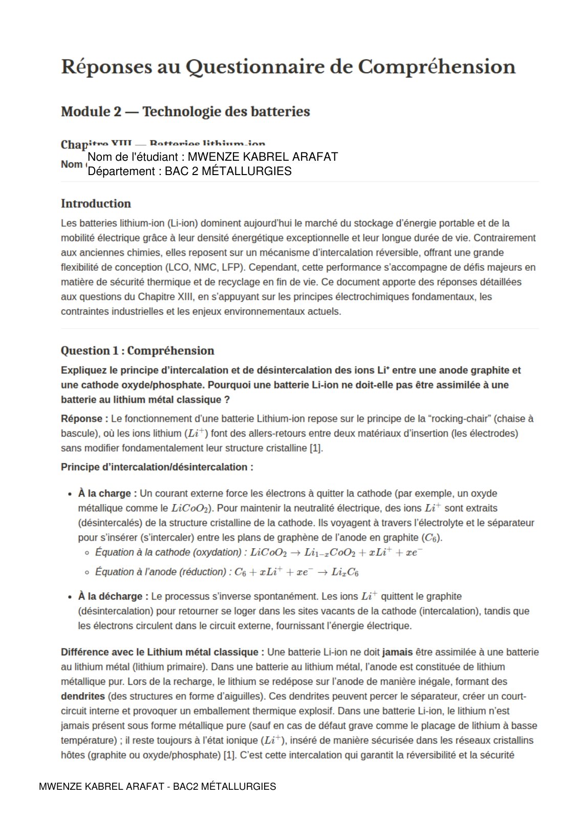 First page of Reponses modifiees final