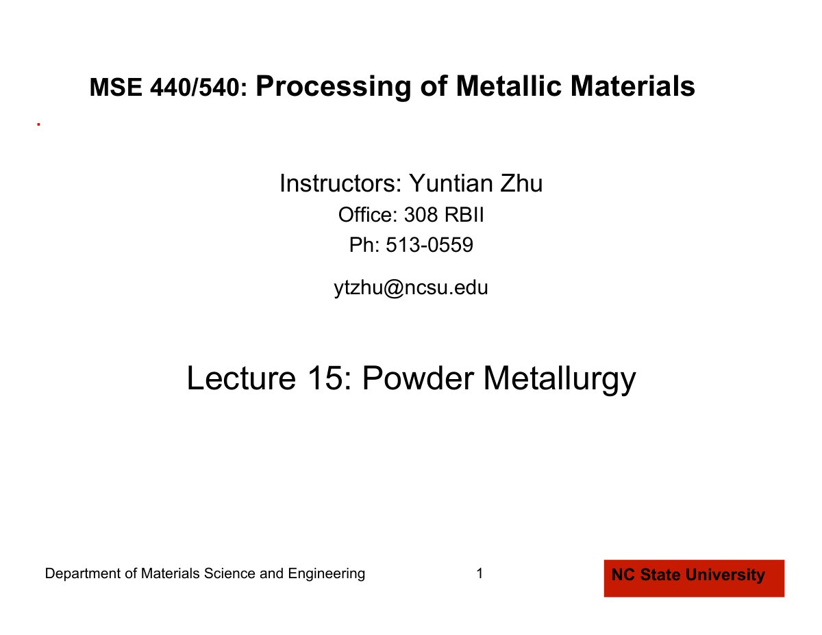 First page of Lecture15