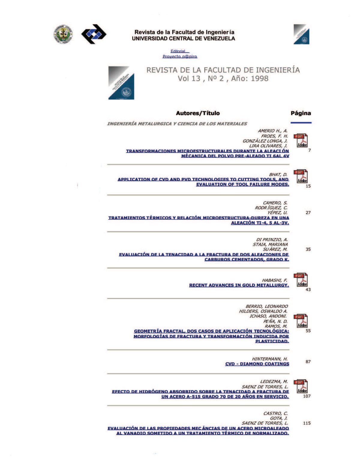 First page of Recent Advances In Gold Metallurgy