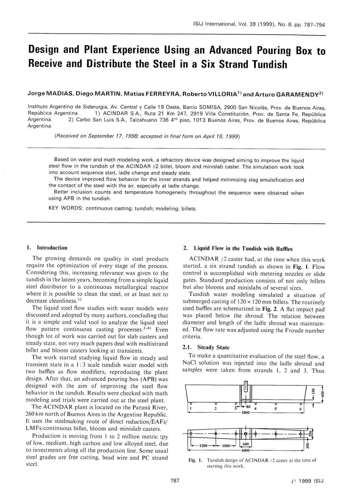 First page of Design and Plant Experience Using an Adv