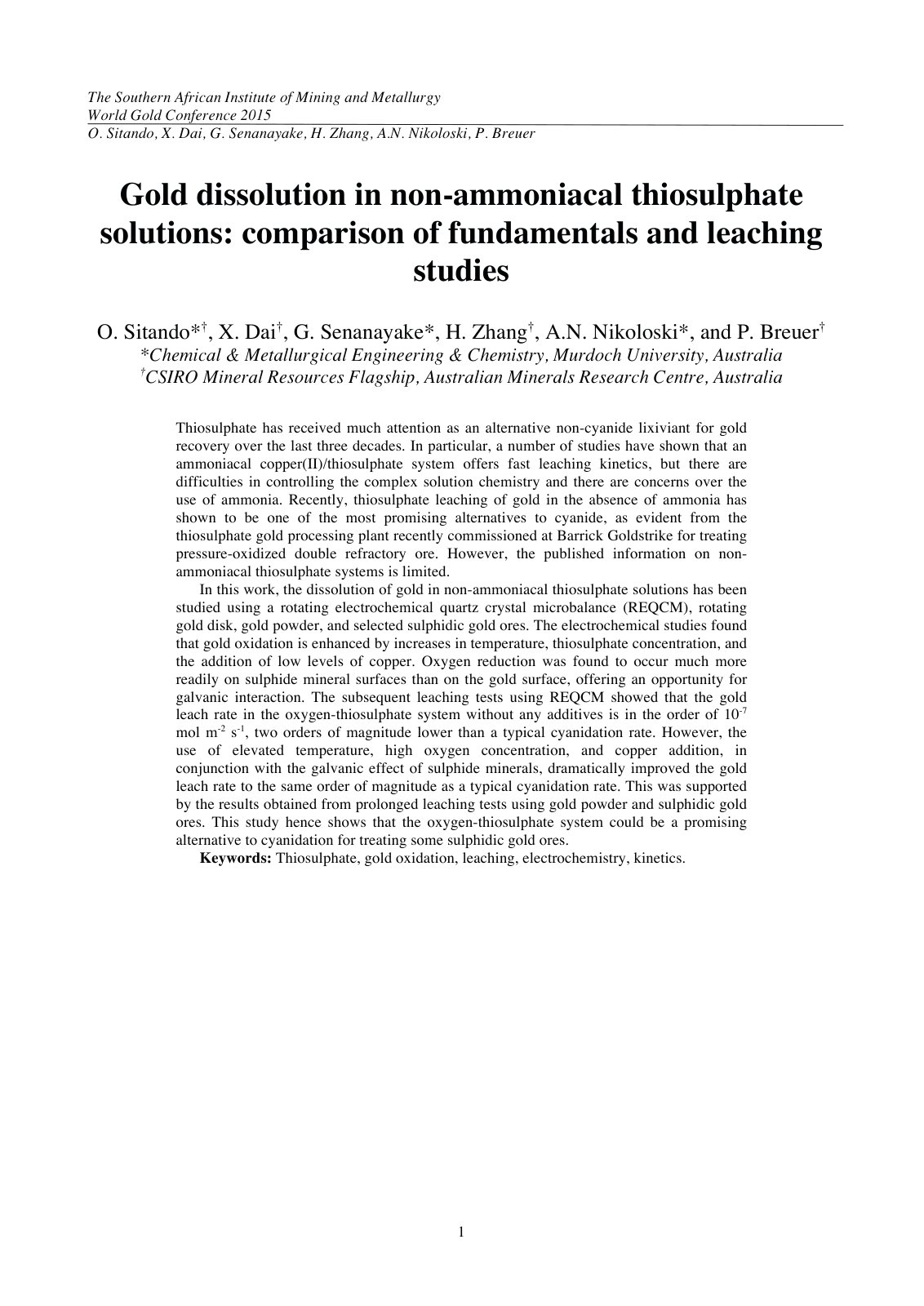 First page of 28 WG07 Sitando abstr